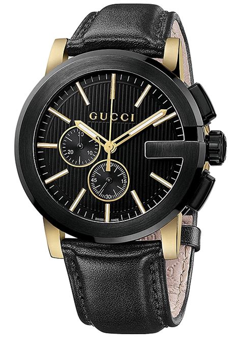 boys gucci watch|Gucci watch for men black.